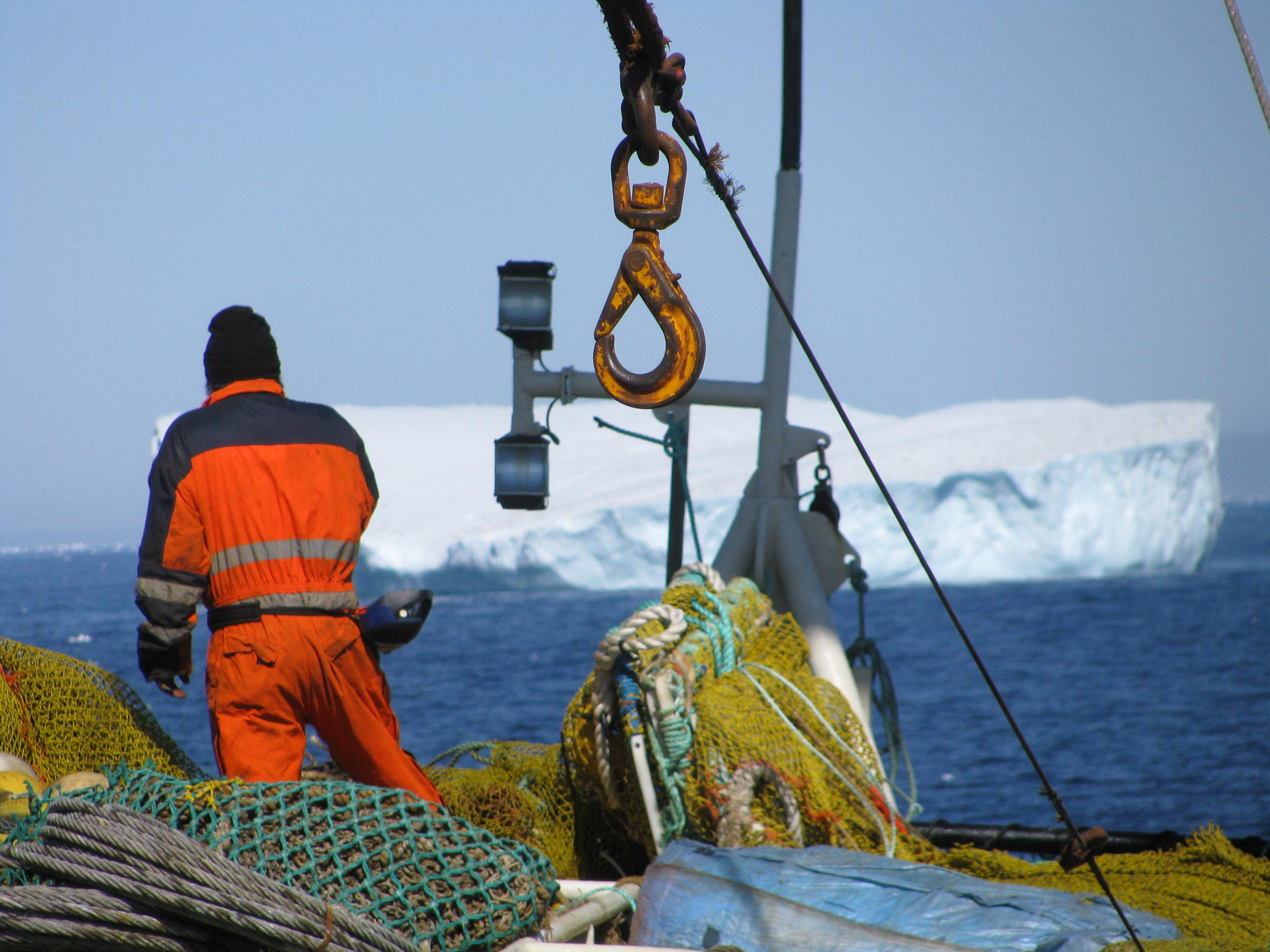 Job onboard our Danish trawler Ocean Tiger.